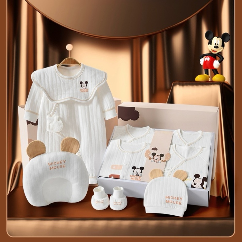 Mickey Mouse Baby Clothing Set 100% Pure Cotton - Disney
